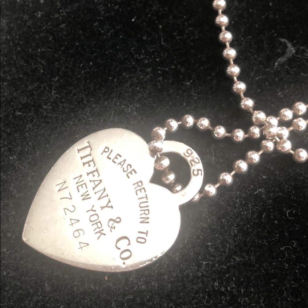 Authentic 925 Tiffany & Co. 34” length chain